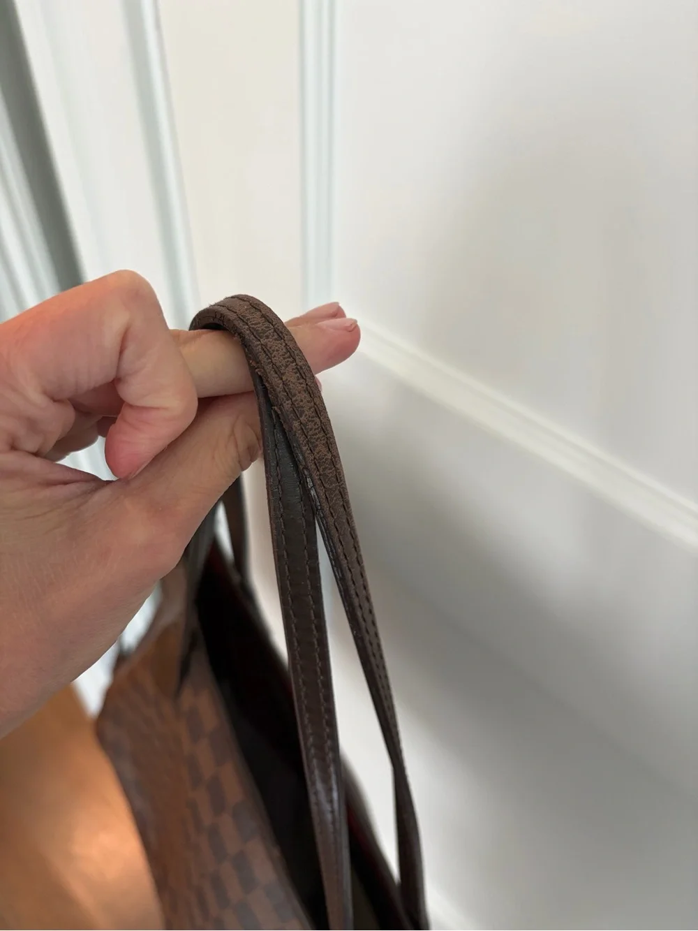 Louis Vuitton Brown Damier Checkered Tote